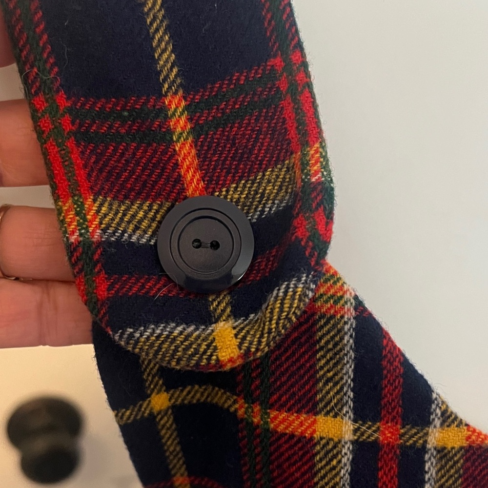 Rare Pendleton Unique Virgin Wool Plaid Sleeveles… - image 4